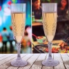 6pc Crystal Effect Champagne Glass [053035]