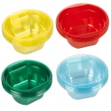 plastic bowls 4 colours