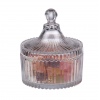 Alpina Glass Candy Jar With Lid