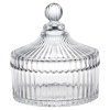 Alpina Glass Candy Jar With Lid