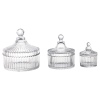 Alpina Glass Candy Jar With Lid