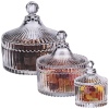 Alpina Glass Candy Jar With Lid