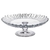 Aurora Glass Footed Plate