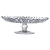 Aurora Glass Footed Plate