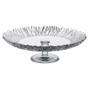 Aurora Glass Footed Plate