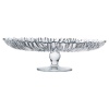 Aurora Glass Footed Plate