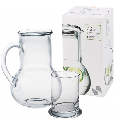 Oasis 1L Jug With Tumbler [186460][1016243]