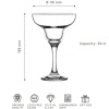 Single CAPRI Margarita Glass [527492]
