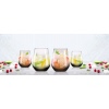 Smoke Look Drinking Glass 4pcs [240428]