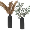 Articasa Black Lined Vase