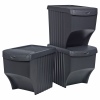 3 Pcs Set Stacking Recycling Box [428743]