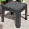 RADDAN Plastic Rattan Coffee Table [007652]