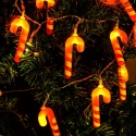 285cm Candy Cane LED Chain Light Xmas Decoration [3732840]