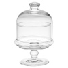 Glass Footed Serving Bowl With Dome  [1113047] [507302]