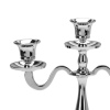 3-Arm Silver Candelabra [296006]