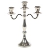 3-Arm Silver Candelabra [296006]