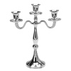 3-Arm Silver Candelabra [296006]