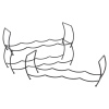 Black 3pc Stackable Wine Rack [579367]