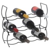 Black 3pc Stackable Wine Rack [579367]