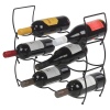 Black 3pc Stackable Wine Rack [579367]