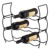 Black 3pc Stackable Wine Rack [579367]