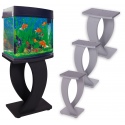 Aquarium Stand Black / Silver - 3 sizes