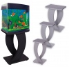 Aquarium Stand Black / Silver - 3 sizes