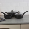 5 Pcs Blauman Cookware Set With Soft Touch Handles