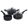 5 Pcs Blauman Cookware Set With Soft Touch Handles