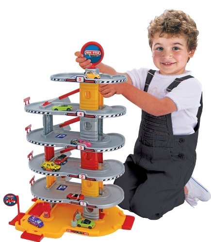 tall toy garage