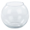 Recycled Glass Round Fishbowl Vase