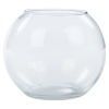 Recycled Glass Round Fishbowl Vase