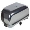 Leonardo Silver Versatwin Roll Compact Toilet Paper Dispensing System  [004379]