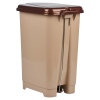 15L Slim Pedal Bin With Insert [001230]