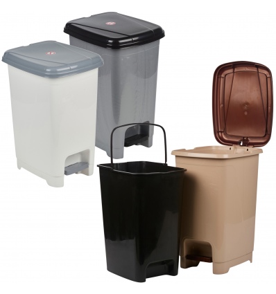 15L Slim Pedal Bin With Insert [001230]