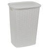 53Ltr Plastic Rattan Design Basket [655514]
