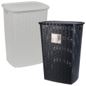 53Ltr Plastic Rattan Design Basket [655514]