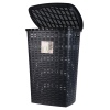 53Ltr Plastic Rattan Design Basket [655514]