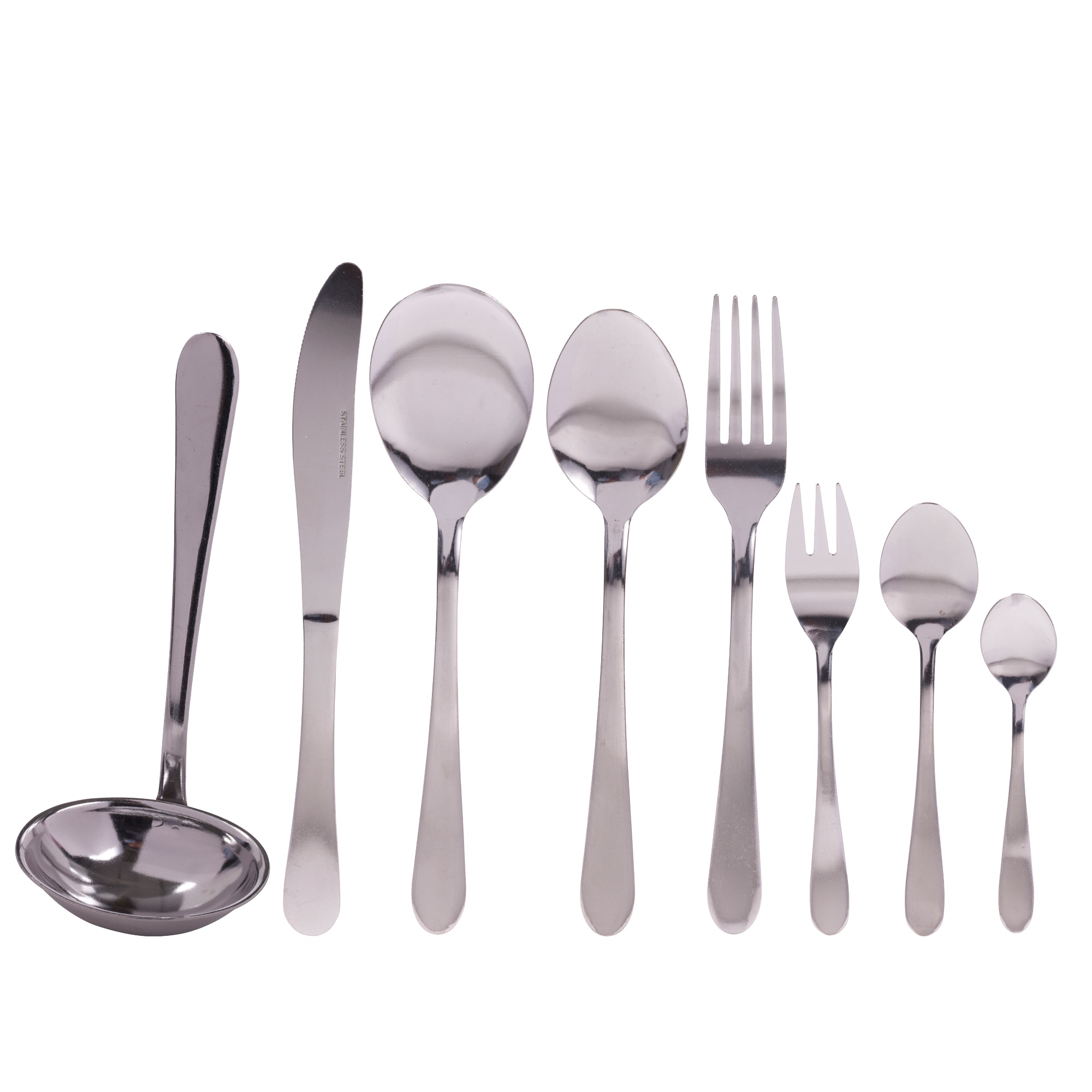 40 Piece Stylish Kitchen Stainless Steel Cutlery Set Tableware Dining