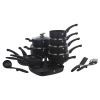 14 Pcs Blauman Cookware Set With Soft Touch Handles & 6 Tools