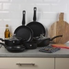 8 Pcs Blauman Cookware Set With Soft Touch Handles