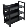 SD 3 Tier Metal & Wood Shelf Unit