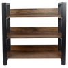 SD 3 Tier Metal & Wood Shelf Unit