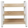 SD 3 Tier Metal & Wood Shelf Unit