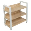 SD 3 Tier Metal & Wood Shelf Unit