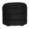 GIGI Velvet Rib Ottoman Storage Stool