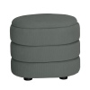 GIGI Velvet Rib Ottoman Storage Stool