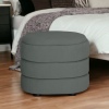 GIGI Velvet Rib Ottoman Storage Stool