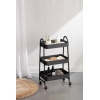 3 Tier Metal Storage Trolley with Wheels