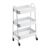 3 Tier Metal Storage Trolley with Wheels